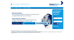 Desktop Screenshot of brokerdirect.co.uk